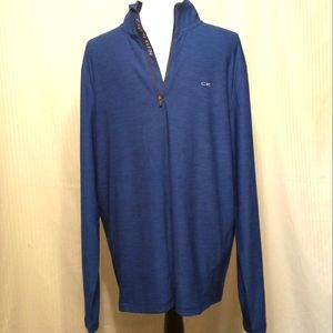 Calvin Klein Electric Blue Long Sleeves Top Size L